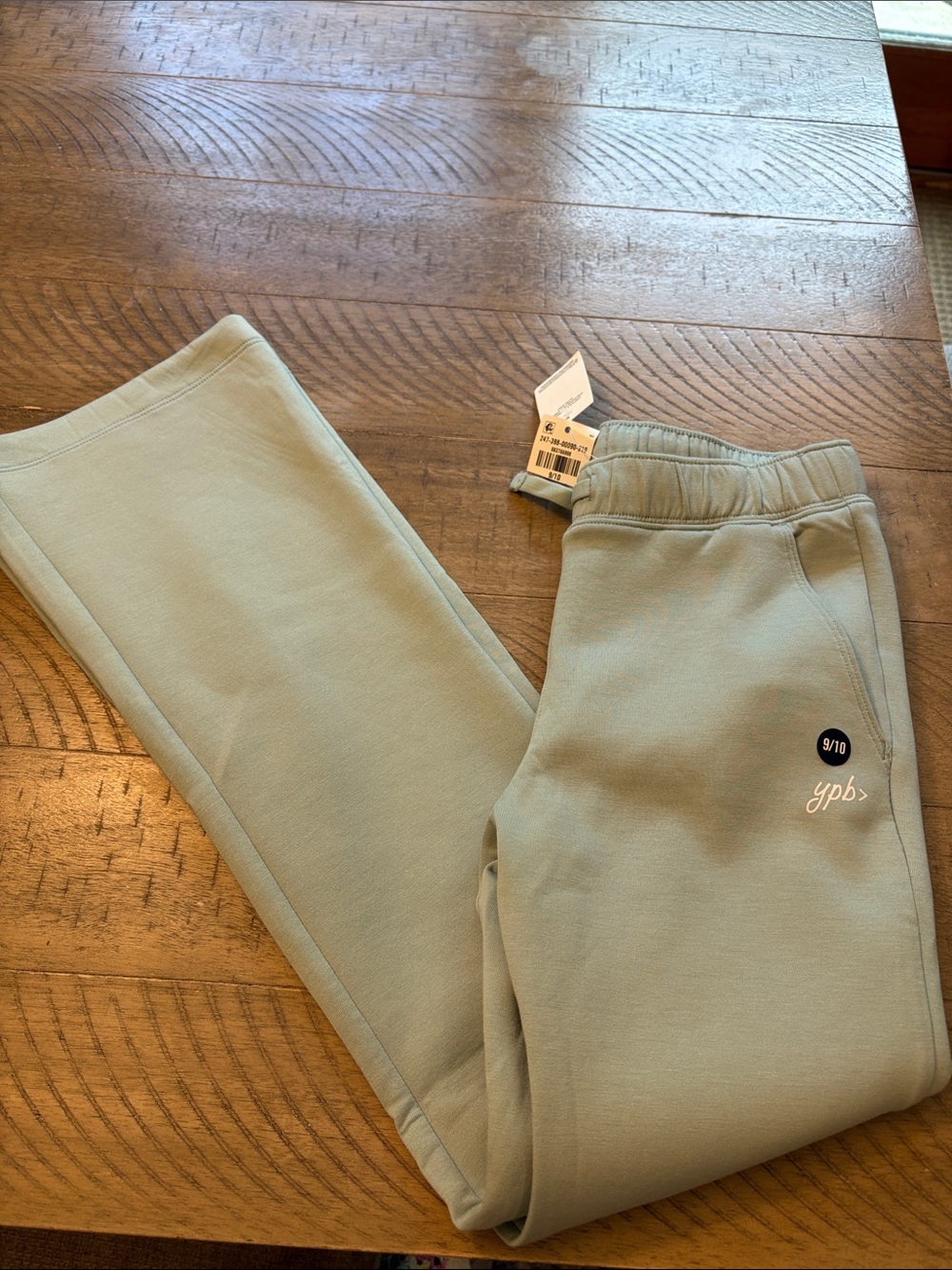 abercrombie kids sage green jogger sweatpants